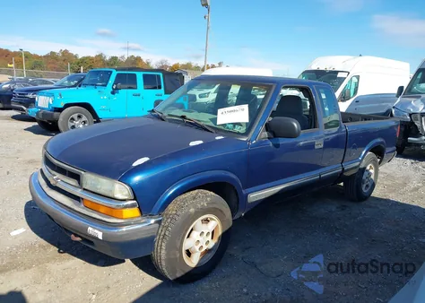 2003 Chevrolet S-10 Ls z USA, uszkodzony, nr VIN 1GCDT19X538148729